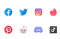Social Media Accounts icon